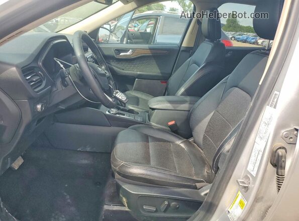 1FMCU9J97LUA18166 2020 FORD ESCAPE Silver Vista interior delantera
