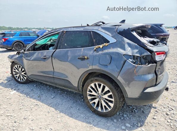 1FMCU9J97NUB96405 2022 FORD ESCAPE Gray Задня ліва чверть