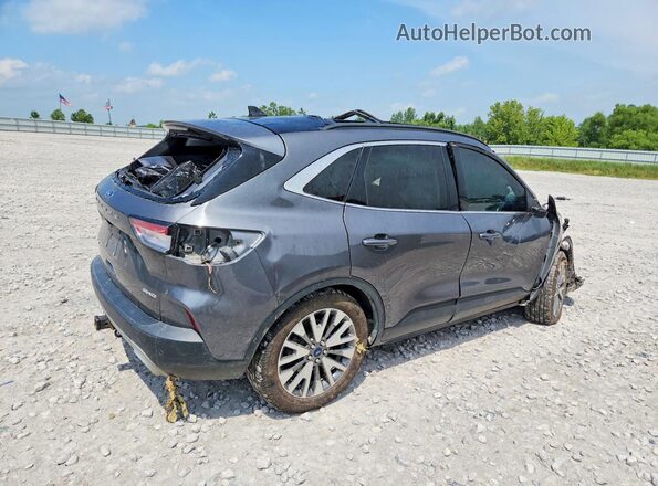 1FMCU9J97NUB96405 2022 FORD ESCAPE Gray Задня права чверть