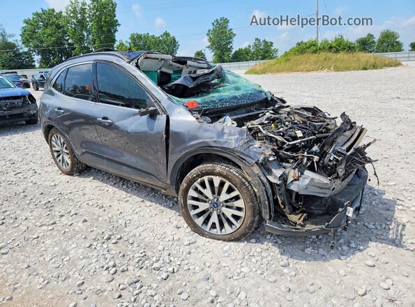1FMCU9J97NUB96405 2022 FORD ESCAPE Gray Передня права чверть