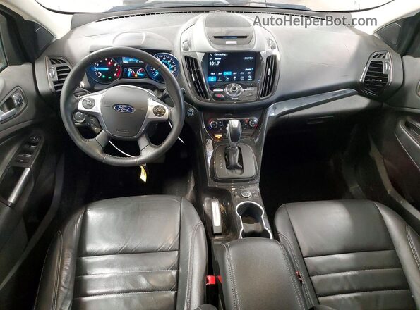 1FMCU9J98GUC57179 2016 FORD ESCAPE Серебряный Вид панели приборов