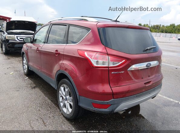 1FMCU9J98GUC63385 2016 FORD ESCAPE Red Rear left