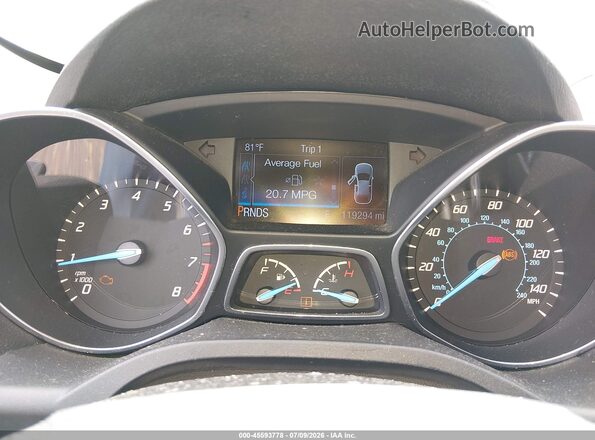 1FMCU9J98GUC63385 2016 FORD ESCAPE Red Rear seats view