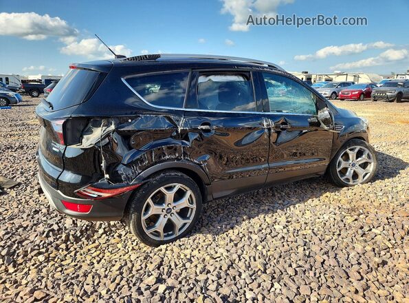 1FMCU9J98HUC49892 2017 FORD ESCAPE Black Tył prawy