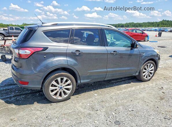 1FMCU9J98HUD56814 2017 FORD ESCAPE Gray Rear right
