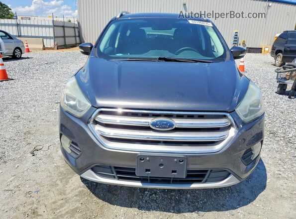 1FMCU9J98HUD56814 2017 FORD ESCAPE Gray Front view