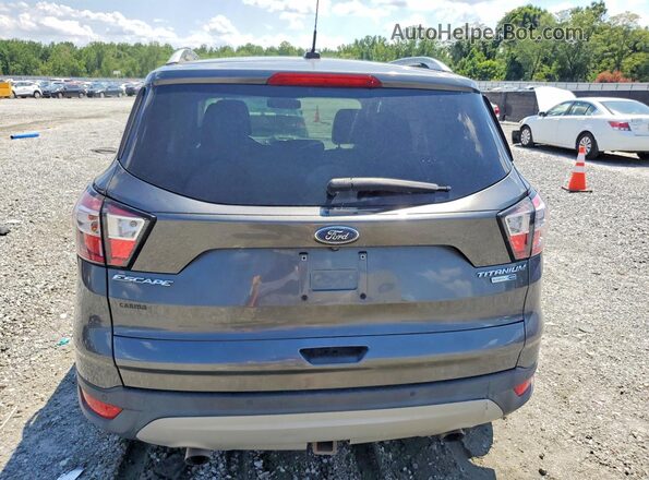 1FMCU9J98HUD56814 2017 FORD ESCAPE Gray Rear view