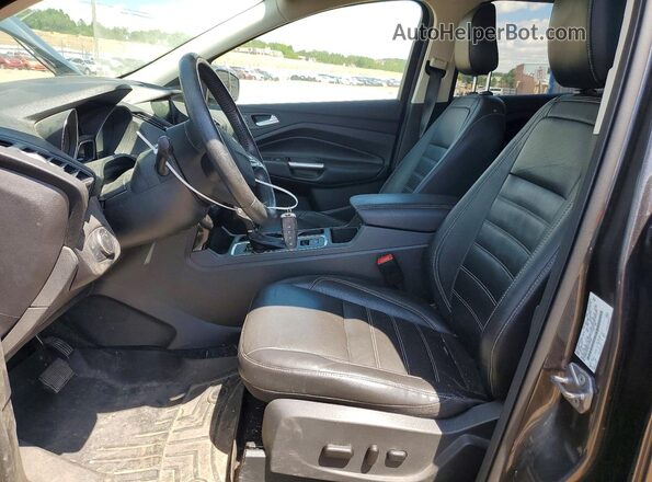 1FMCU9J98JUA55840 2018 FORD ESCAPE Gray Vista interior delantera