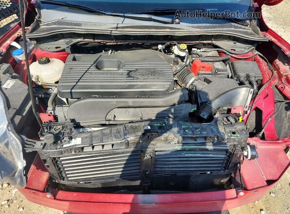 1FMCU9J98LUB37635 2020 FORD ESCAPE Red Widok komory silnika