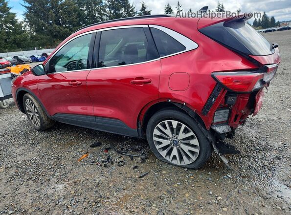 1FMCU9J98NUA08328 2022 FORD ESCAPE Красный Задняя левая четверть