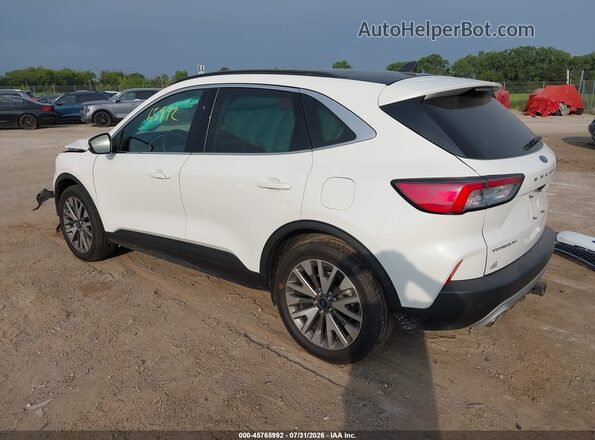 1FMCU9J98NUB41932 2022 FORD ESCAPE White Tył lewy