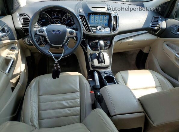 1FMCU9J99GUA90363 2016 FORD ESCAPE Gray Vista del salpicadero