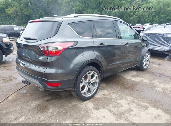 1FMCU9J99HUB52507 2017 FORD ESCAPE Gray Trasero derecho