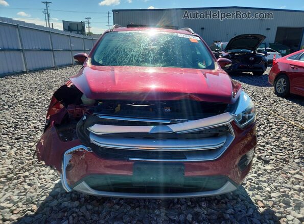 1FMCU9J99HUB75270 2017 FORD ESCAPE Red Front view