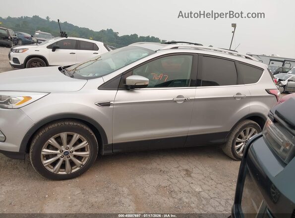 1FMCU9J99JUC49485 2018 FORD ESCAPE Silver Սալոնի 360 աստիճան տեսք