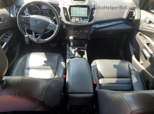 1FMCU9J99JUD04999 2018 FORD ESCAPE Красный Вид панели приборов