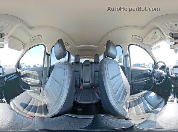 1FMCU9J99JUD04999 2018 FORD ESCAPE Красный Панорамный вид салона 360°