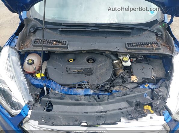1FMCU9J99KUB48822 2019 FORD ESCAPE Blue Вид ззаду