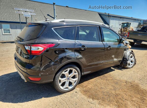 1FMCU9J99KUB55012 2019 FORD ESCAPE Black Tył prawy