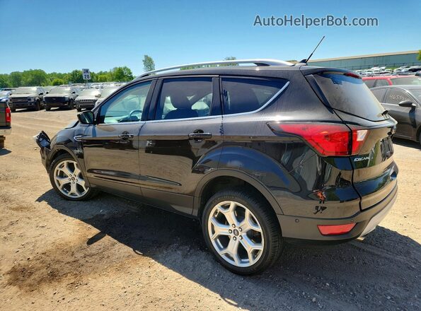 1FMCU9J99KUB55012 2019 FORD ESCAPE Black Tył lewy