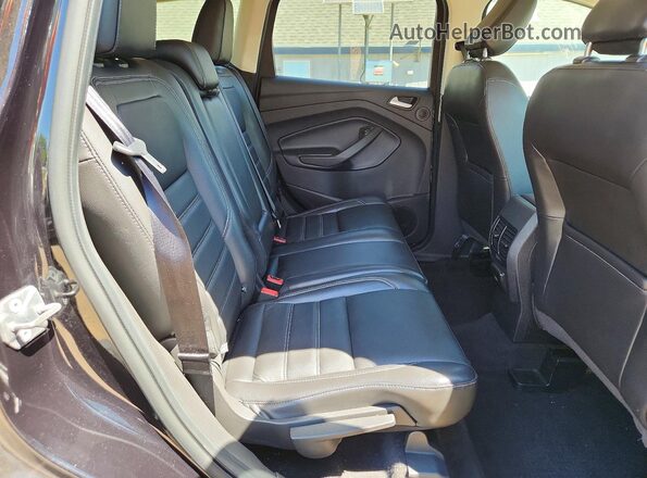 1FMCU9J99KUB55012 2019 FORD ESCAPE Black Widok wnętrza z tyłu