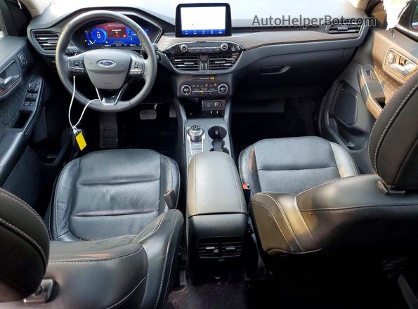 1FMCU9J99LUB97830 2020 FORD ESCAPE Red Dashboard view