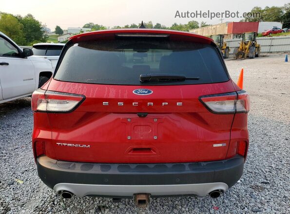 1FMCU9J99LUB97830 2020 FORD ESCAPE Red Rear view