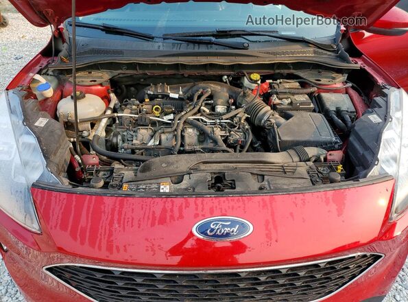 1FMCU9J99LUB97830 2020 FORD ESCAPE Red Engine compartment view