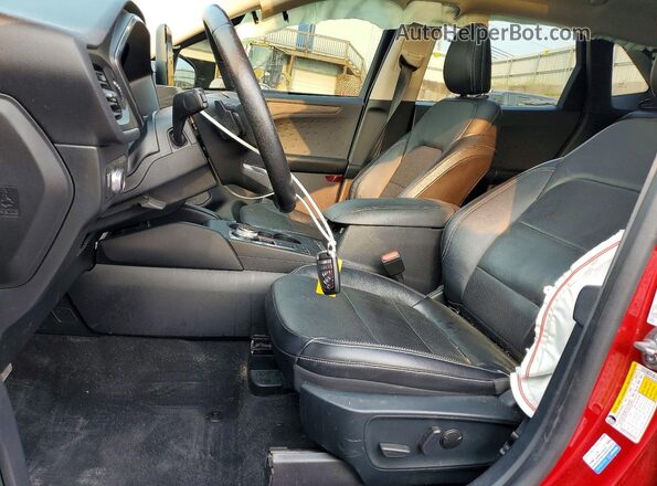 1FMCU9J99LUB97830 2020 FORD ESCAPE Red Front interior view