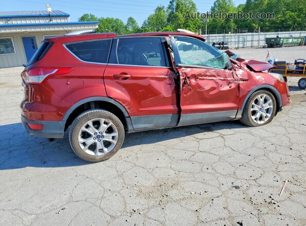 1FMCU9J9XGUA14070 2016 FORD ESCAPE Темно-бордовый Задняя правая четверть