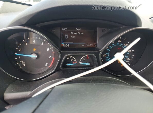 1FMCU9J9XGUA36604 2016 FORD ESCAPE Gray Instrument cluster view