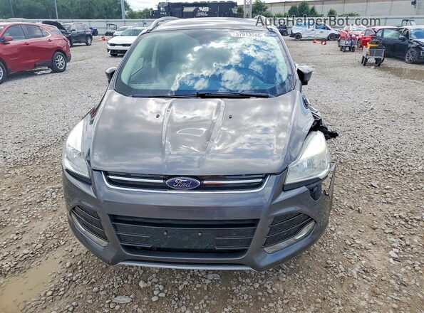 1FMCU9J9XGUA36604 2016 FORD ESCAPE Gray Front view