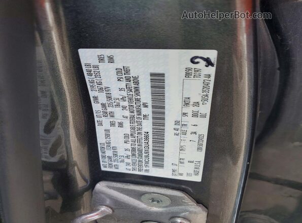 1FMCU9J9XGUA36604 2016 FORD ESCAPE Gray VIN sticker view