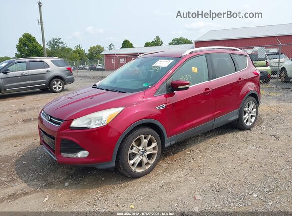 1FMCU9J9XGUB90374 2016 FORD ESCAPE Red Передня ліва чверть