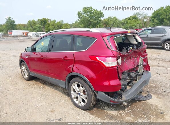 1FMCU9J9XGUB90374 2016 FORD ESCAPE Red Задня ліва чверть