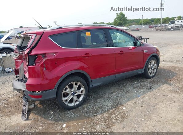 1FMCU9J9XGUB90374 2016 FORD ESCAPE Red Задня права чверть