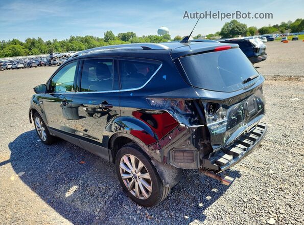 1FMCU9J9XJUC21887 2018 FORD ESCAPE Black Tył lewy