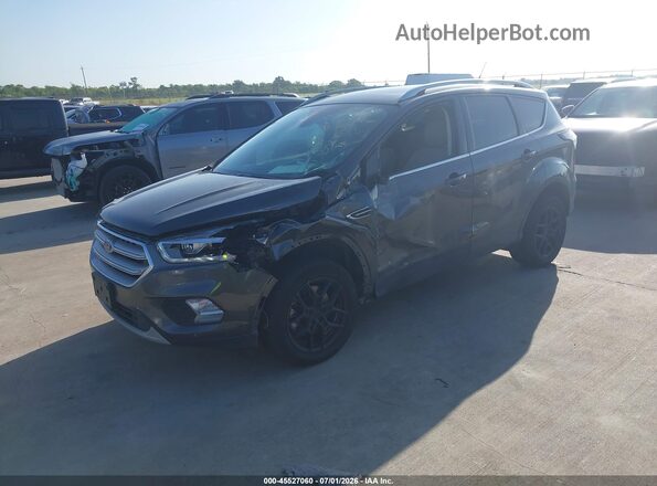 1FMCU9J9XJUC89381 2018 FORD ESCAPE Gray Front left