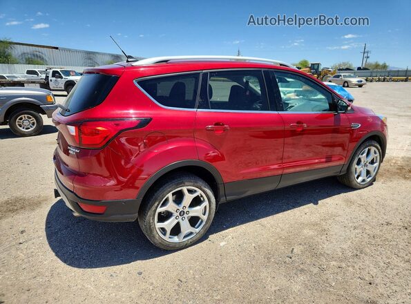 1FMCU9J9XKUB60316 2019 FORD ESCAPE Red Rear right