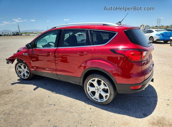 1FMCU9J9XKUB60316 2019 FORD ESCAPE Red Rear left