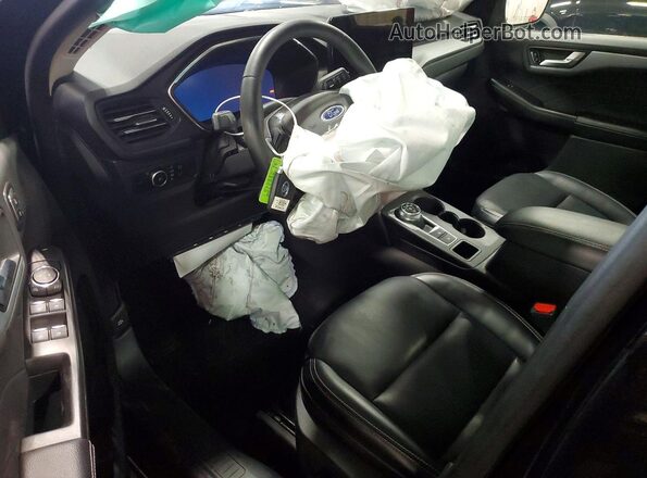 1FMCU9JA8PUB42589 2023 FORD ESCAPE Black Вид панелі приладів