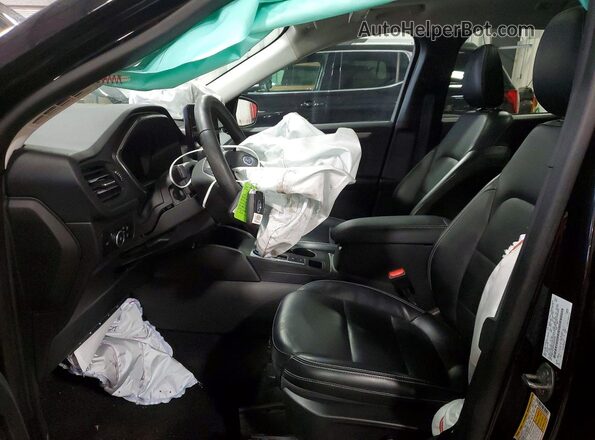1FMCU9JA8PUB42589 2023 FORD ESCAPE Black Вид салону спереду