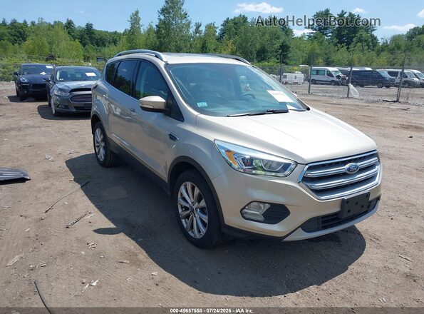 1FMCU9JD0HUC17099 2017 FORD ESCAPE Tan Դիմացի տեսք