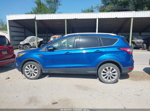 1FMCU9JD0HUC95320 2017 FORD ESCAPE Blue 360 interior view
