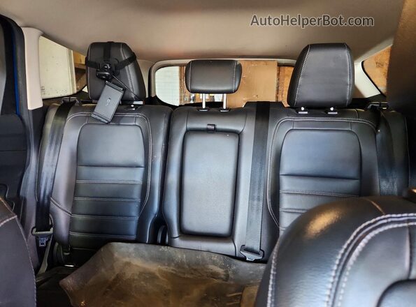 1FMCU9JD1HUA97961 2017 FORD ESCAPE Blue Rear seats view