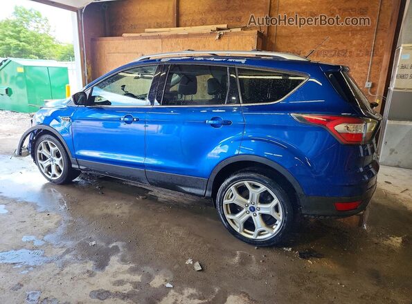 1FMCU9JD1HUA97961 2017 FORD ESCAPE Blue Rear left