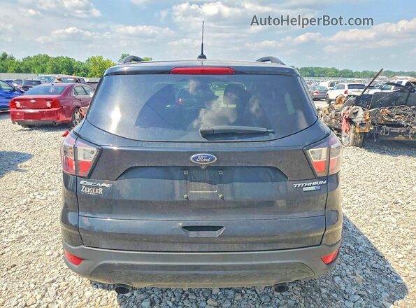 1FMCU9JD1HUC77294 2017 FORD ESCAPE Черный Вид сзади
