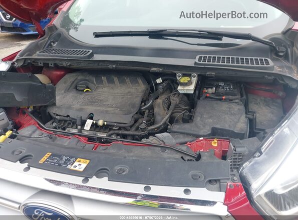 1FMCU9JD2HUB33916 2017 FORD ESCAPE Red Вид ззаду