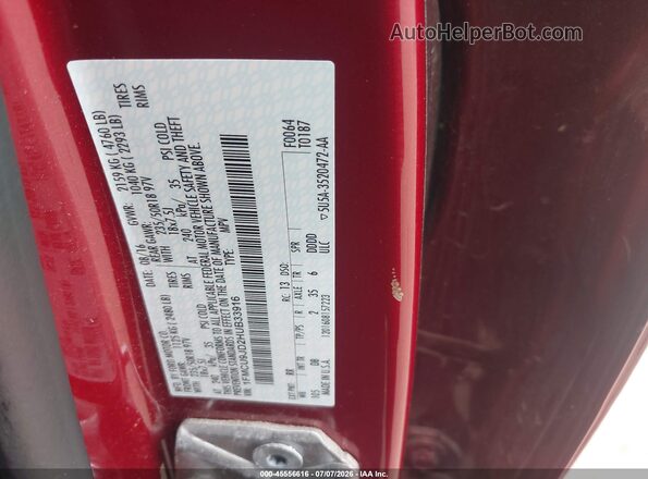 1FMCU9JD2HUB33916 2017 FORD ESCAPE Red Вид підкапотного простору