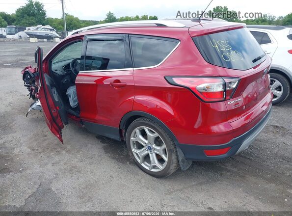 1FMCU9JD3HUE02554 2017 FORD ESCAPE Red Trasero izquierdo